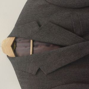 Brooks Brothers Gray Herringbone 3 Roll 2 Sport Coat 41R